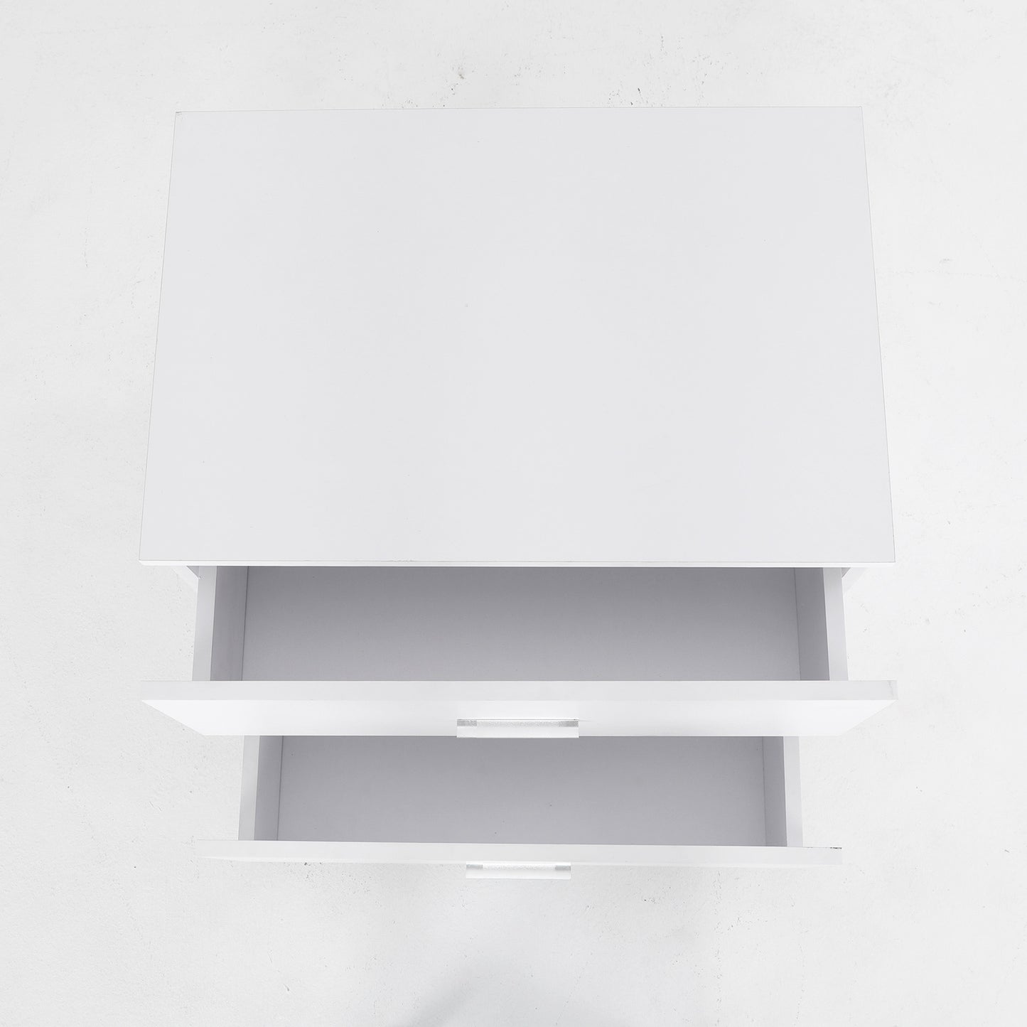 2X Bedside Table Side Storage Cabinet Nightstand Bedroom 2 Drawer Legs ETTA WHITE V274-FT-BEDT-2DD08-WH2