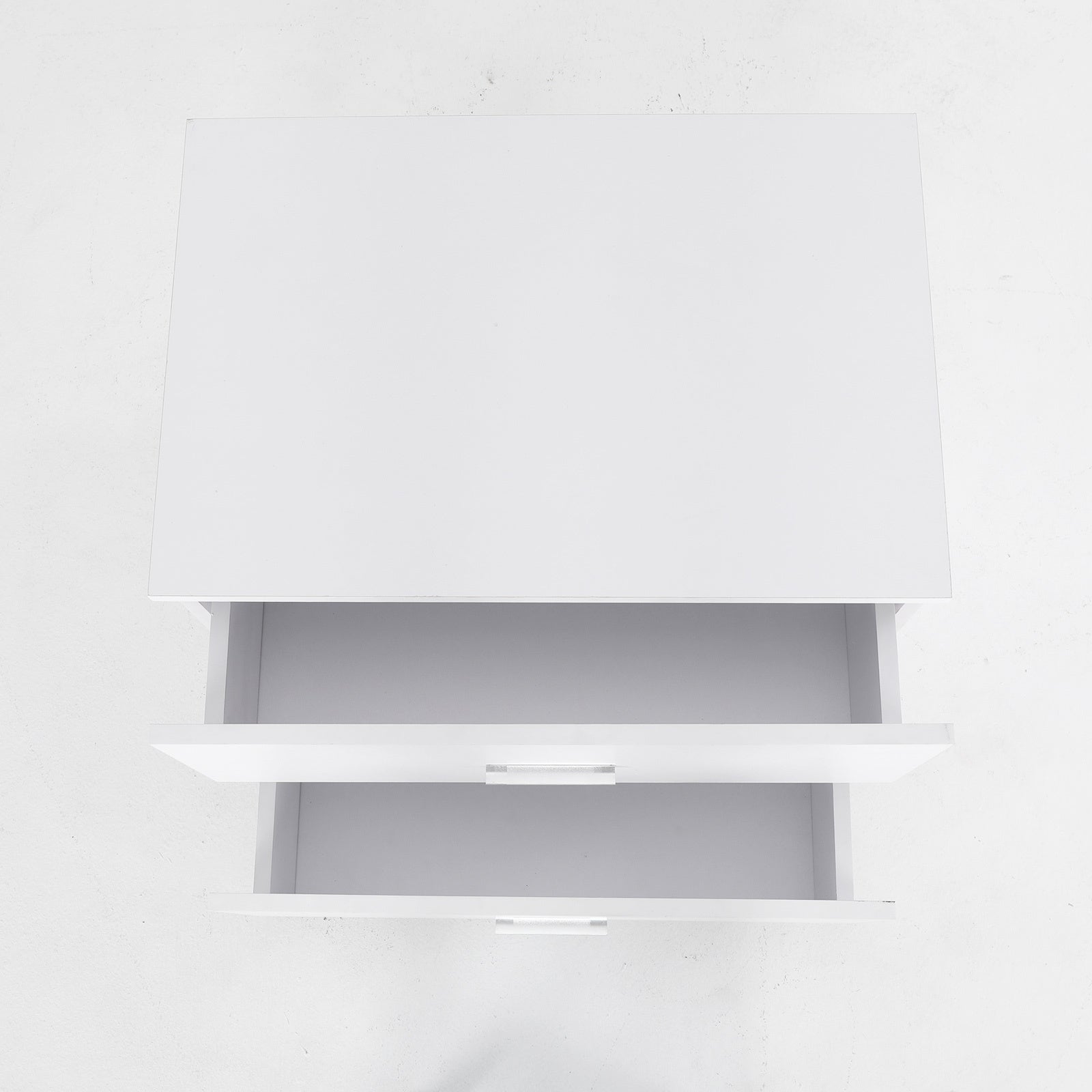 2X Bedside Table Side Storage Cabinet Nightstand Bedroom 2 Drawer Legs ETTA WHITE V274-FT-BEDT-2DD08-WH2