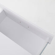 2X Bedside Table Side Storage Cabinet Nightstand Bedroom 2 Drawer Legs ETTA WHITE V274-FT-BEDT-2DD08-WH2