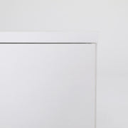 2X Bedside Table Side Storage Cabinet Nightstand Bedroom 2 Drawer Legs ETTA WHITE V274-FT-BEDT-2DD08-WH2