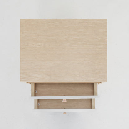 2X Bedside Table Side Storage Cabinet Nightstand Bedroom 2 Drawer ANYA OAK V274-FT-BEDT-2DD11-WD2
