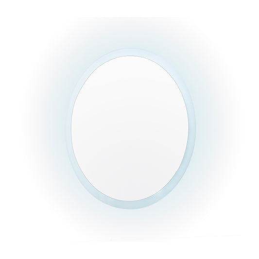 LED Wall Mirror Round Anti-Fog Bathroom 50cm V274-FT-BM-LEDR-50