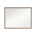 Wall Mirror Rectangular Frame Bathroom 70x90cm Antique Brown V274-FT-BM-PSSQ-AWD7090