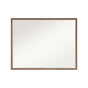 Wall Mirror Rectangular Frame Bathroom 70x90cm Antique Brown V274-FT-BM-PSSQ-AWD7090