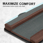 Lap Desk Laptop Stand Phone Tablet Holder Mousepad Cushioned Lapdesk IRON GREY OAK V274-FT-GO27-LD-IGO