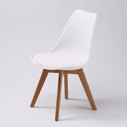 2X Retro Dining Cafe Chair Padded Seat WHITE V274-FT-J900-WH2