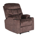 8-Point Electric Massage Recliner Chair - Leathaire Lounge Sofa Armchair AVERY BROWN V274-FT-MRC-6115LTH-BN