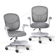 Kids Desk Chair - Children Office Study Seat with Footrest NOVA - Grey V274-FT-OC-2611F-FGY