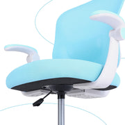 Kids Desk Chair - Children Office Study Seat with Footrest CILO - Blue V274-FT-OC-2615-FBU