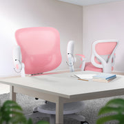 Kids Desk Chair - Children Office Study Seat with Footrest CILO - Pink V274-FT-OC-2615-FPK