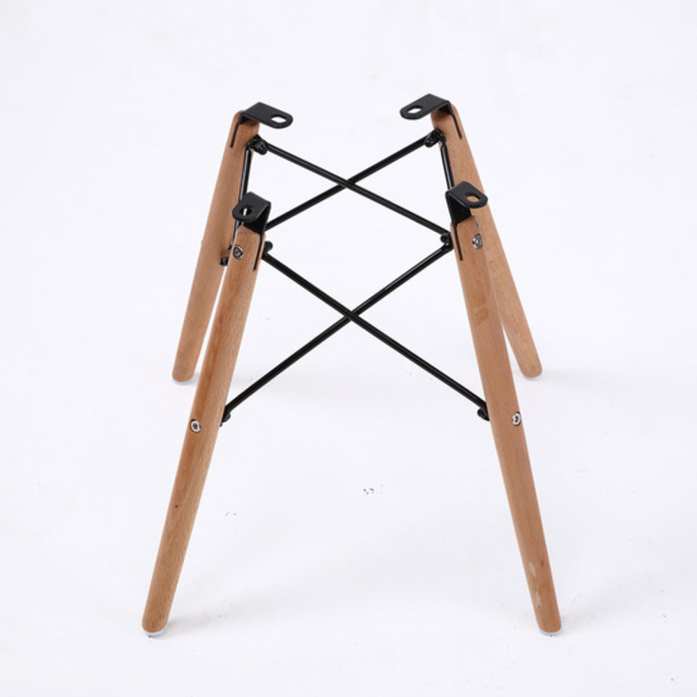 4X Retro Dining Cafe Chair DSW WHITE V274-FT-PP623-WH4