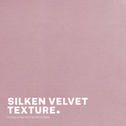 Office Desk Chair - Velvet Armless Swivel Study Seat OVOID PINK V274-FT-VOC-003SL-PK