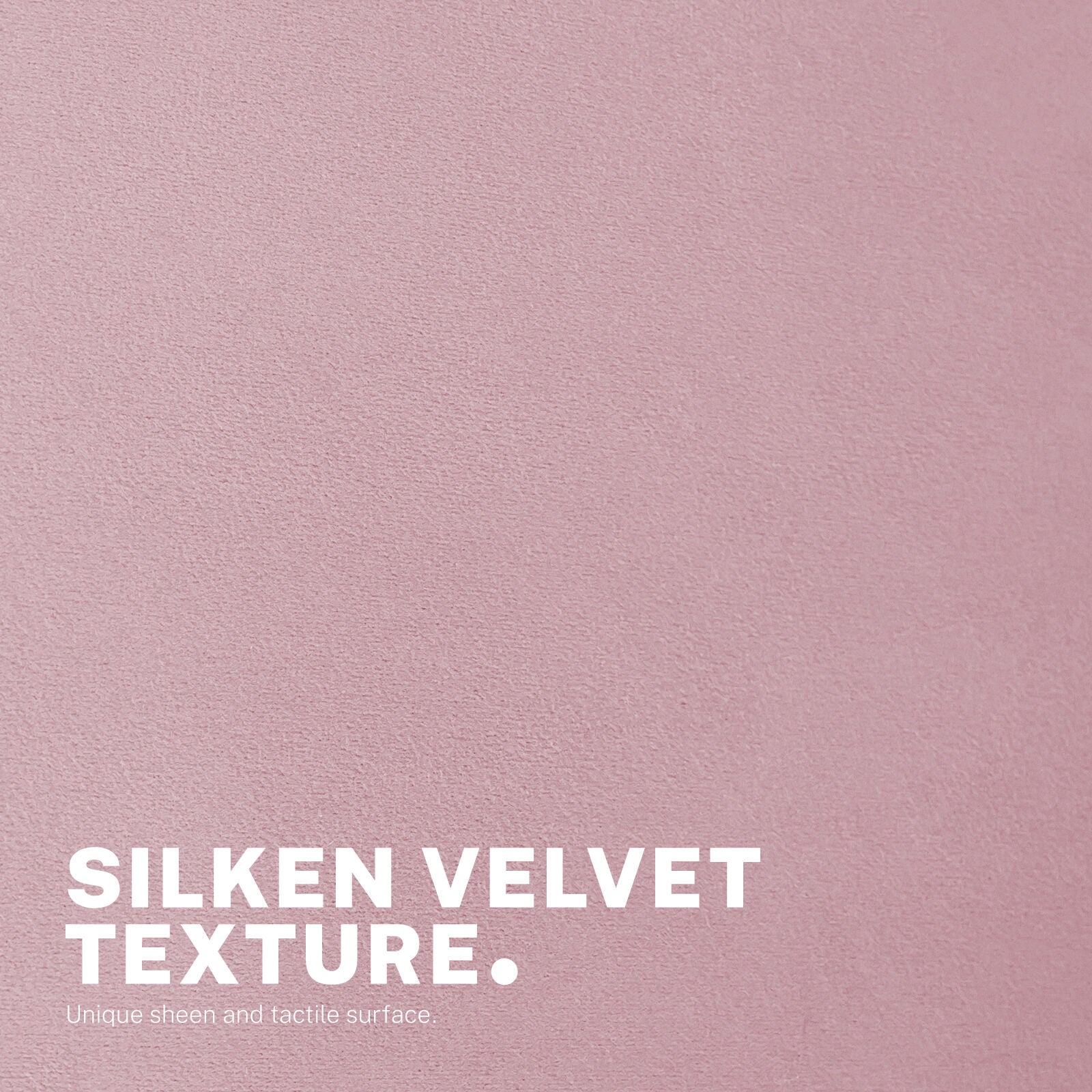 Office Desk Chair - Velvet Home Office Swivel Computer Seat COVE PINK V274-FT-VOC-004GD-PK