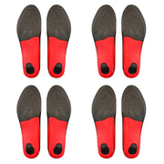 4X Pair Full Whole Insoles Shoe Inserts L Size Arch Support Foot Pads V274-GM-BI-INSOLE-FL-L4