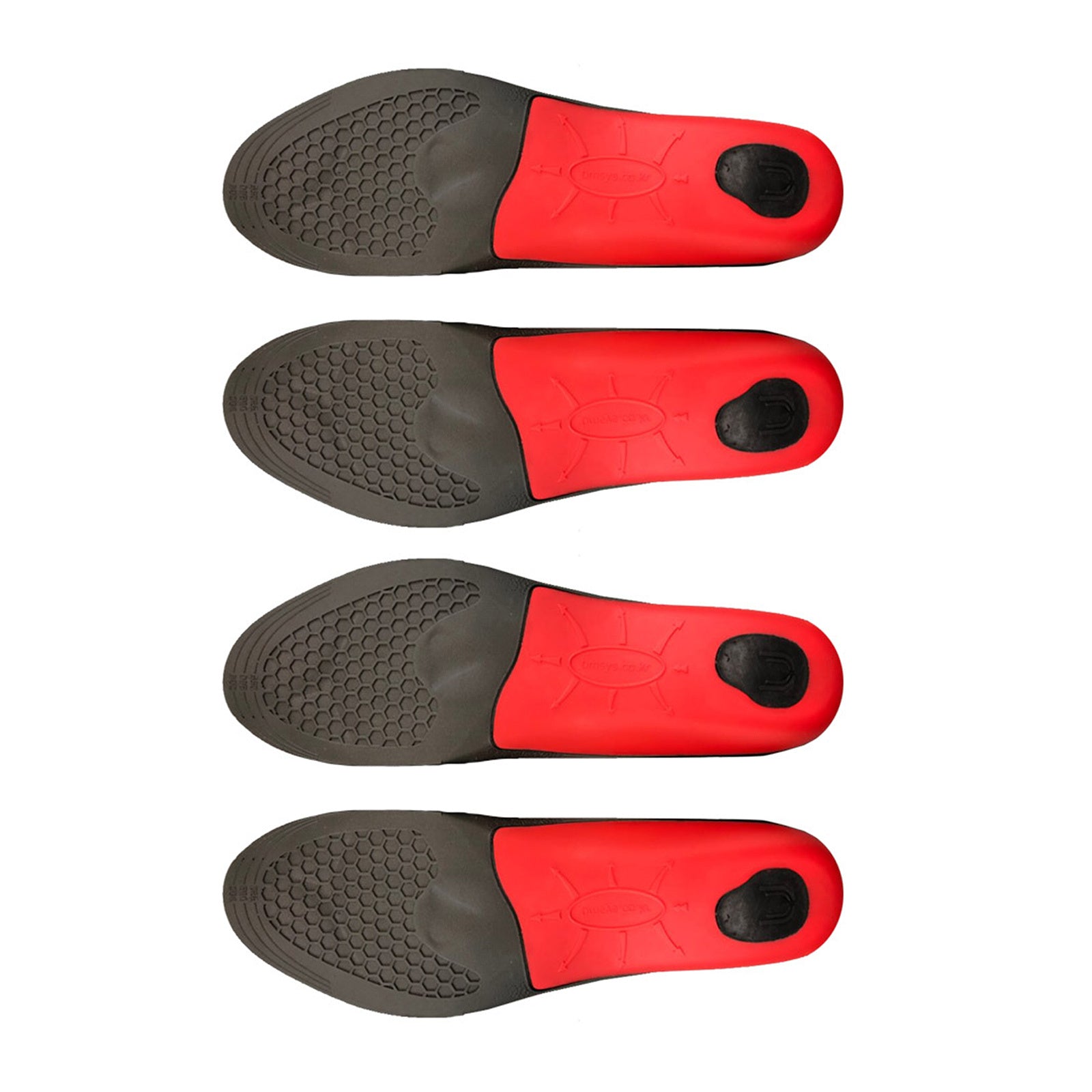 2X Pair Full Whole Insoles Shoe Inserts M Size Arch Support Foot Pads V274-GM-BI-INSOLE-FL-M2