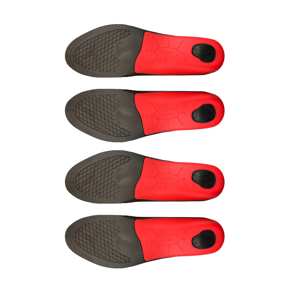 2X Pair Full Whole Insoles Shoe Inserts S Size Arch Support Foot Pads V274-GM-BI-INSOLE-FL-S2