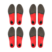 4X Pair Full Whole Insoles Shoe Inserts S Size Arch Support Foot Pads V274-GM-BI-INSOLE-FL-S4