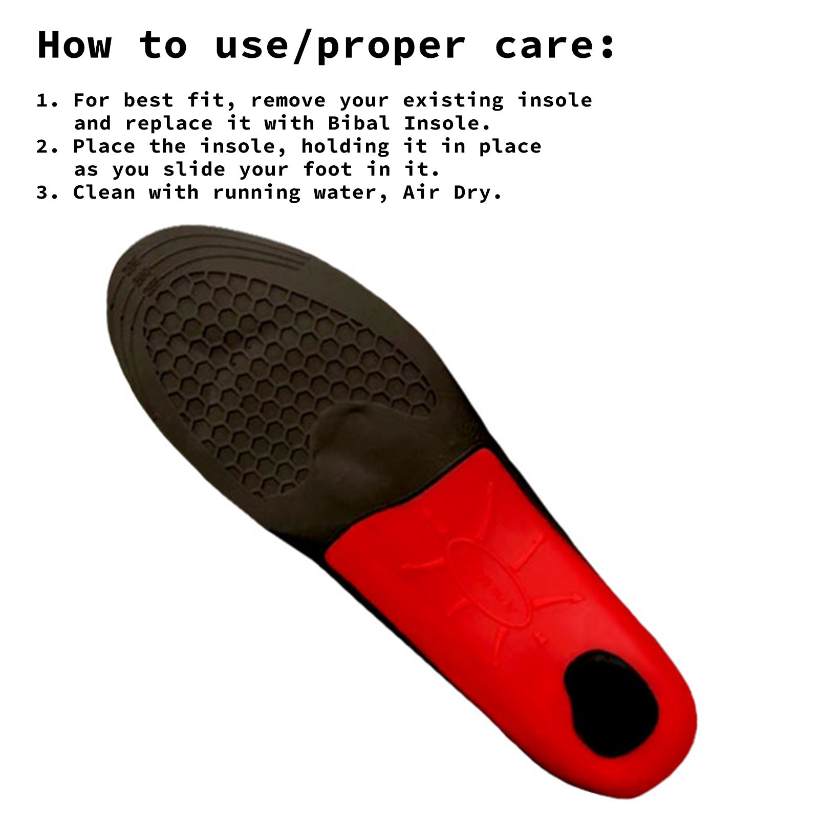 2X Set Full Whole Insoles Shoe Inserts 3-Size Combo Arch Support Foot Pads V274-GM-BI-INSOLE-FL-SML2