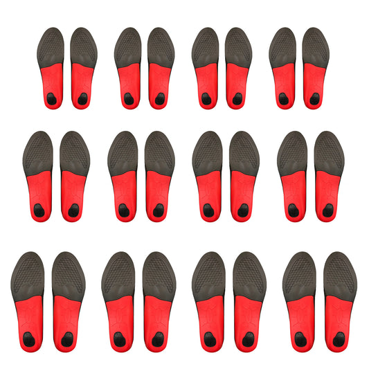4X Set Full Whole Insoles Shoe Inserts 3-Size Combo Arch Support Foot Pads V274-GM-BI-INSOLE-FL-SML4