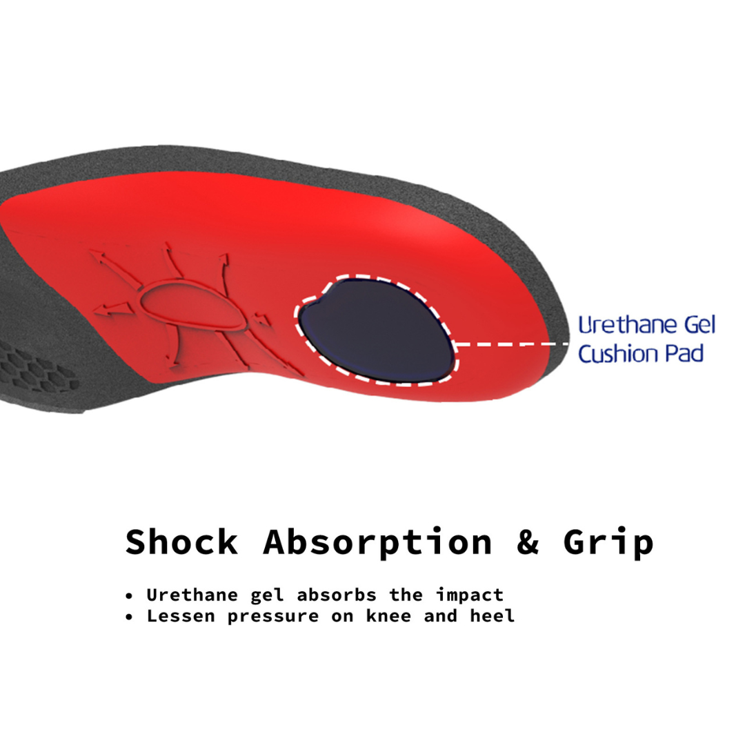 4X Set Full Whole Insoles Shoe Inserts 3-Size Combo Arch Support Foot Pads V274-GM-BI-INSOLE-FL-SML4