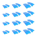 4X Set Half Insoles Shoe Inserts 3-Size Combo Gel Arch Support Foot Pad V274-GM-BI-INSOLE-HF-SML4