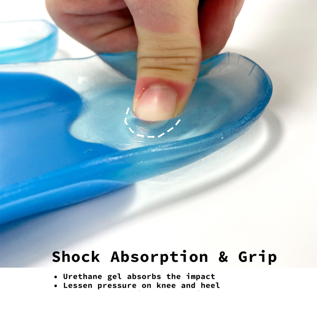 4X Set Half Insoles Shoe Inserts 3-Size Combo Gel Arch Support Foot Pad V274-GM-BI-INSOLE-HF-SML4