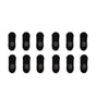 12X Rexy Cushion No Show Ankle Socks Medium Non-Slip Breathable BLACK V274-GM-RXCNOS-M12-BK
