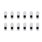 12X Rexy Cushion No Show Ankle Socks Medium Non-Slip Breathable WHITE V274-GM-RXCNOS-M12-WH