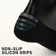 12X Rexy Cushion No Show Ankle Socks Medium Non-Slip Breathable WHITE V274-GM-RXCNOS-M12-WH