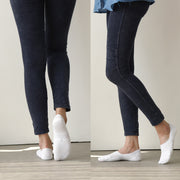 12X Rexy Cushion No Show Ankle Socks Medium Non-Slip Breathable WHITE V274-GM-RXCNOS-M12-WH