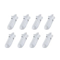 8X Rexy Seamless Sport Sneakers Socks Large Non-Slip Heel Tab WHITE V274-GM-RXSPSK-L8-WH_
