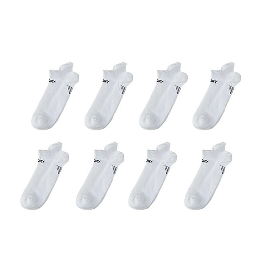 8X Rexy Seamless Sport Sneakers Socks Large Non-Slip Heel Tab WHITE V274-GM-RXSPSK-L8-WH_