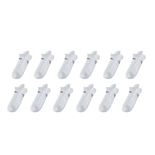 12X Rexy Seamless Sport Sneakers Socks Small Non-Slip Heel Tab WHITE V274-GM-RXSPSK-S12-WH