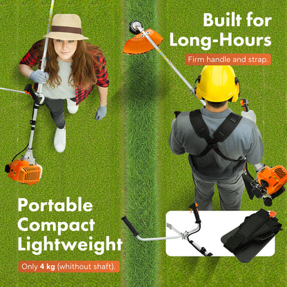 Dynamic Power 43cc Petrol Whipper Snipper Brush Cutter + 1 Blade V274-GN-BC4300