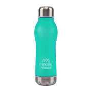 Mineral Maker MORBIDO Alkaline Filter Water Bottle + a Mineral Stone Pouch GREEN V274-HA-AM-MINBOT-MT