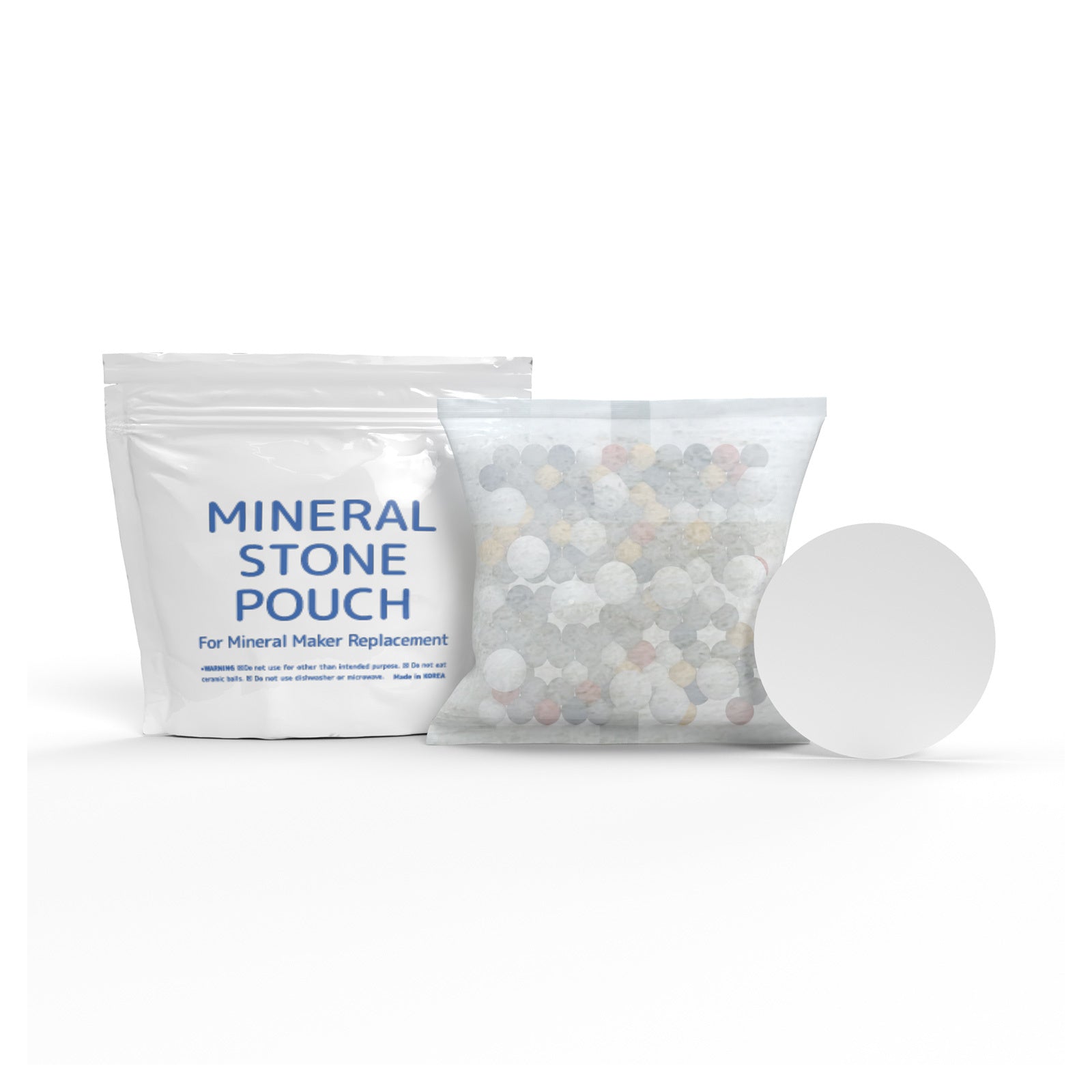 2X Alkaline Mineral Maker Stone Pouch Water Filter Pad Replacement Ceramic Balls V274-HA-AM-MINSTONE-2P