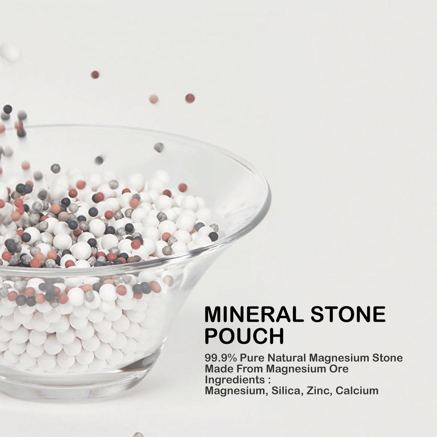 2X Alkaline Mineral Maker Stone Pouch Water Filter Pad Replacement Ceramic Balls V274-HA-AM-MINSTONE-2P