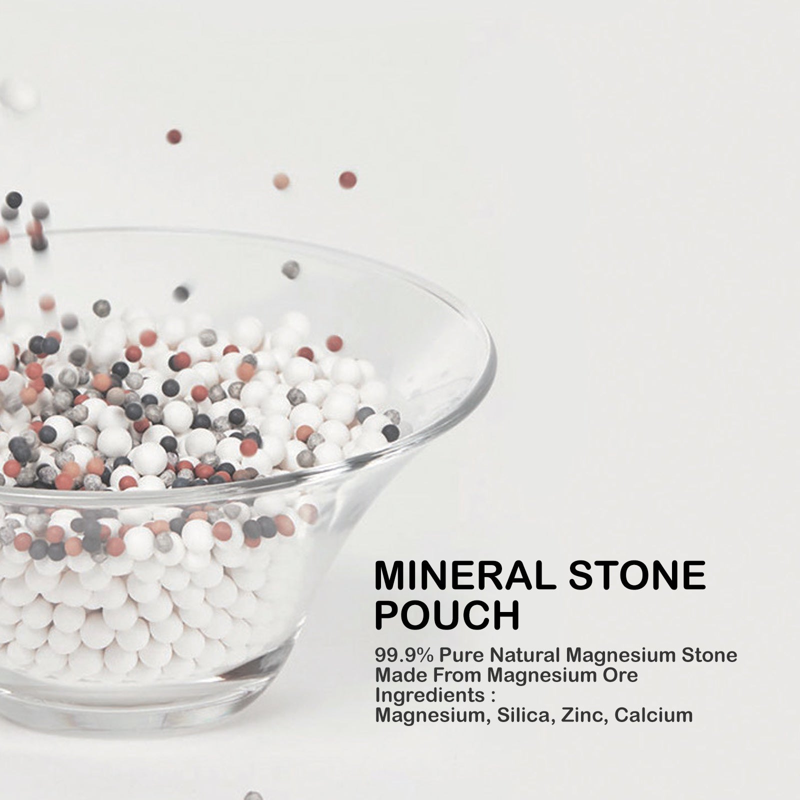 2X Alkaline Mineral Maker Stone Pouch Water Filter Pad Replacement Ceramic Balls V274-HA-AM-MINSTONE-2P