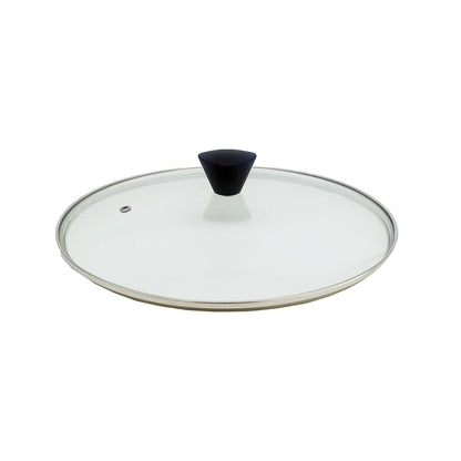 KOMAN Stainless Steel Glass Lid with Bakelite Handle - 28cm V274-HA-KO-28LID