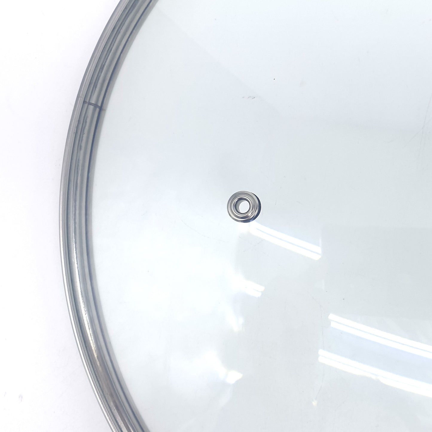 KOMAN Stainless Steel Glass Lid with Bakelite Handle - 28cm V274-HA-KO-28LID