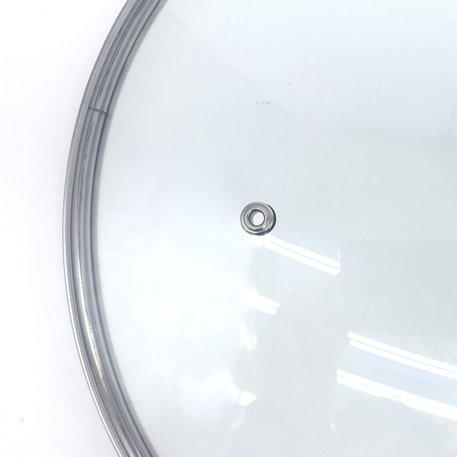 KOMAN Stainless Steel Glass Lid with Bakelite Handle - 28cm V274-HA-KO-28LID
