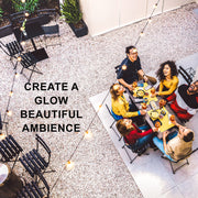 Festoon String Lights 20 Bulbs 23M Fairy LED Waterproof Outdoor Christmas Party V274-HA-SS-GL-EE220