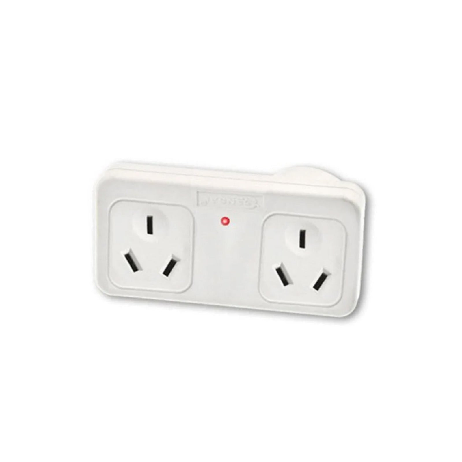 Sansai Surge Protected Adaptor Double Right Hand V274-HA-SS-PAD-017RS