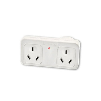 Sansai Surge Protected Adaptor Double Right Hand V274-HA-SS-PAD-017RS
