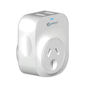 Sansai Travel Adaptor 2 X USB - USA V274-HA-SS-STV-3009