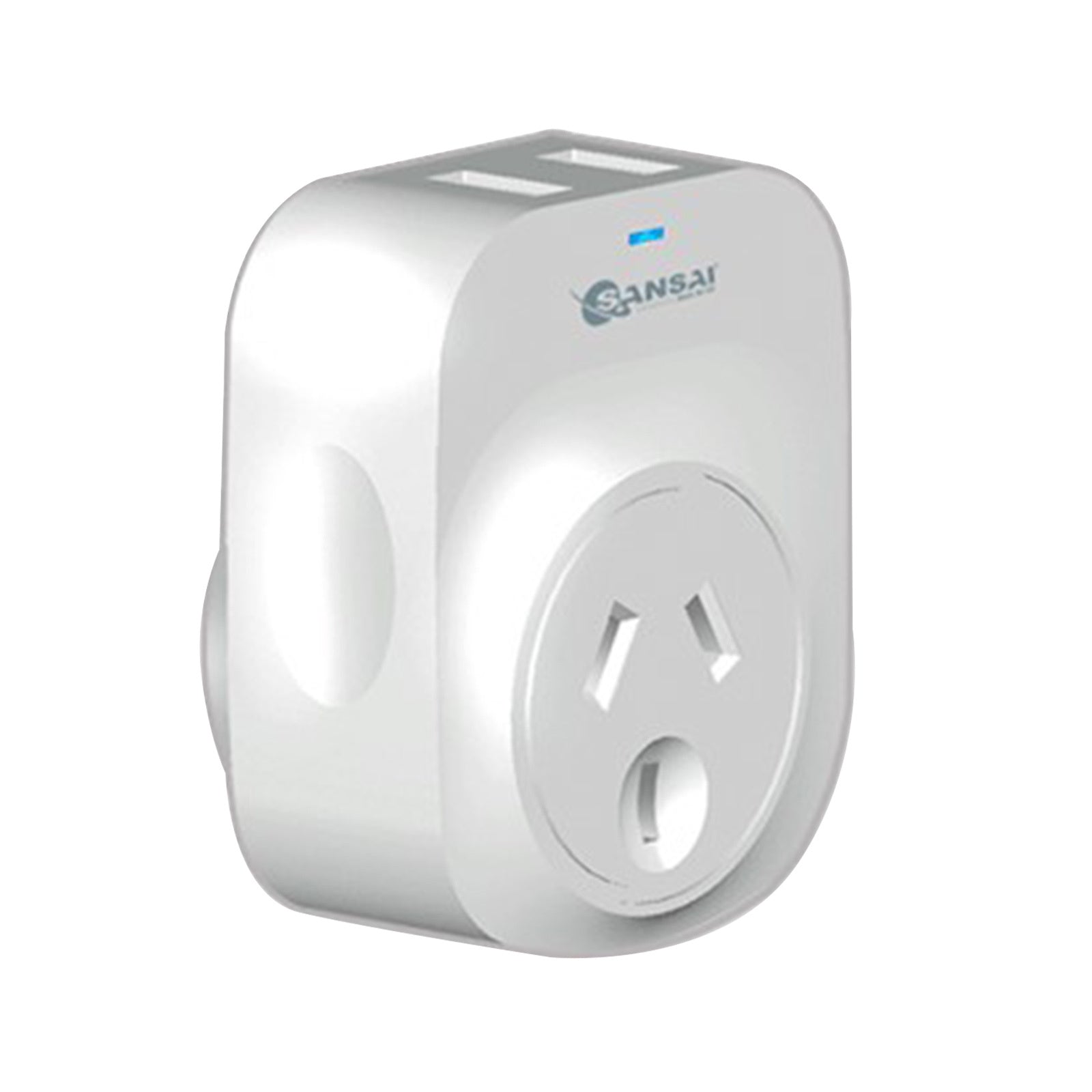 Sansai Travel Adaptor 2 X USB - USA V274-HA-SS-STV-3009
