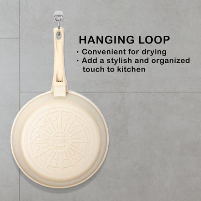 Giorno Felice IH Frypan 28cm Ceramic Non-Stick Frying Pan Induction V274-HA-TS-FRY28-BE