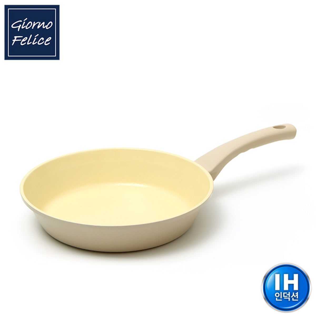 Giorno Felice IH Frypan 28cm Ceramic Non-Stick Frying Pan Induction V274-HA-TS-FRY28-BE