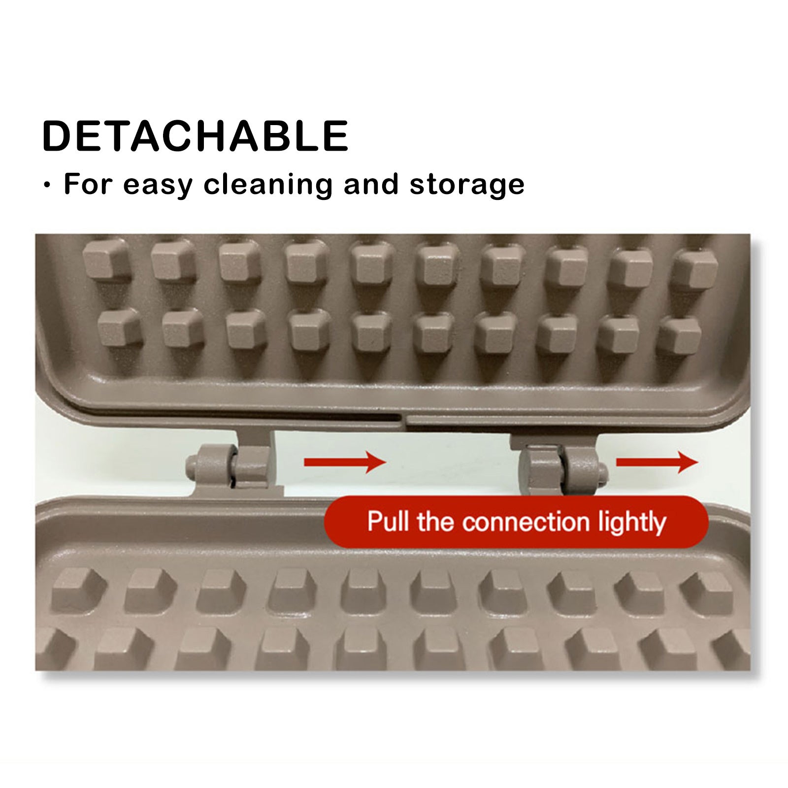 Giorno Felice IH Waffle Maker Pan Non-Stick Double-Sided Detachable V274-HA-TS-WAFPAN-GY