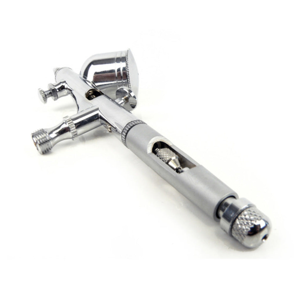 Air Brush Spray Gun Dual Action Mirco Air Control Kit 0.2mm V274-HB-AB203